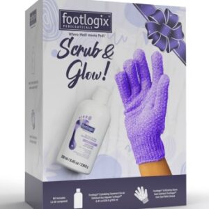 Footlogix scrub & glow 250ml + manusa exfolianta cadou